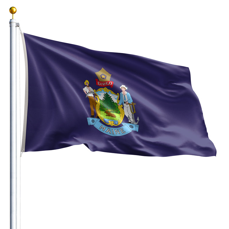 Maine State Flag