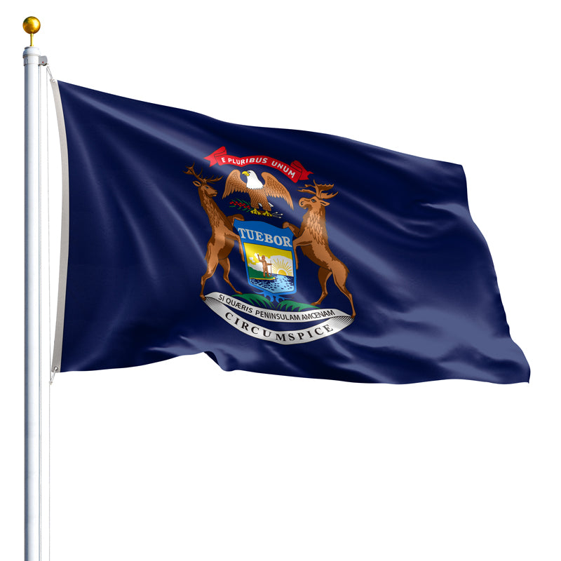 Michigan State Flag